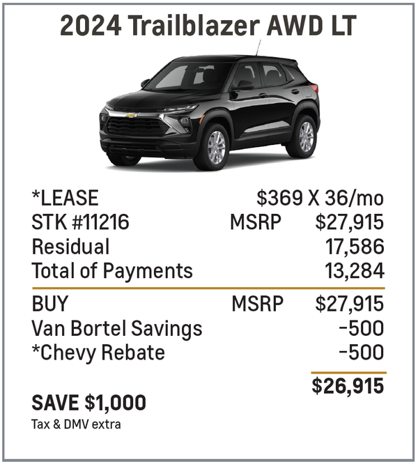 2024 Trailblazer AWD LT