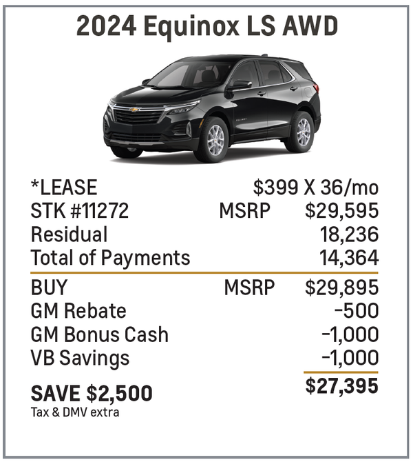 2024 Equinox LS AWD