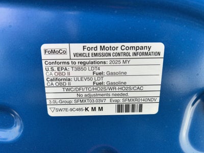 2025 Ford Ranger Raptor