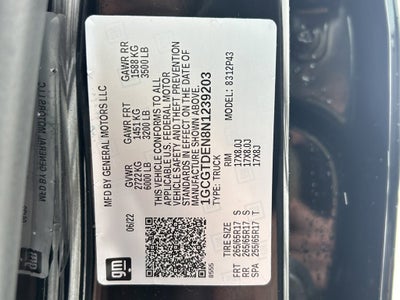 2022 Chevrolet Colorado Z71