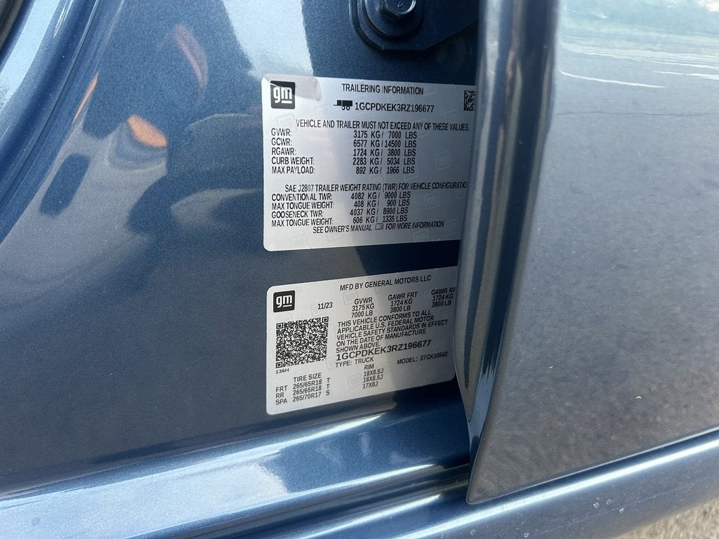 2024 Chevrolet Silverado 1500 LT (2FL)