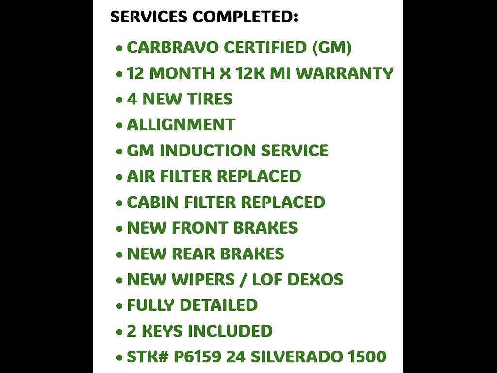 2024 Chevrolet Silverado 1500 LT (2FL)