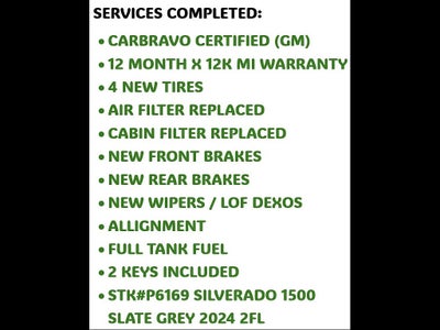 2024 Chevrolet Silverado 1500 LT (2FL)