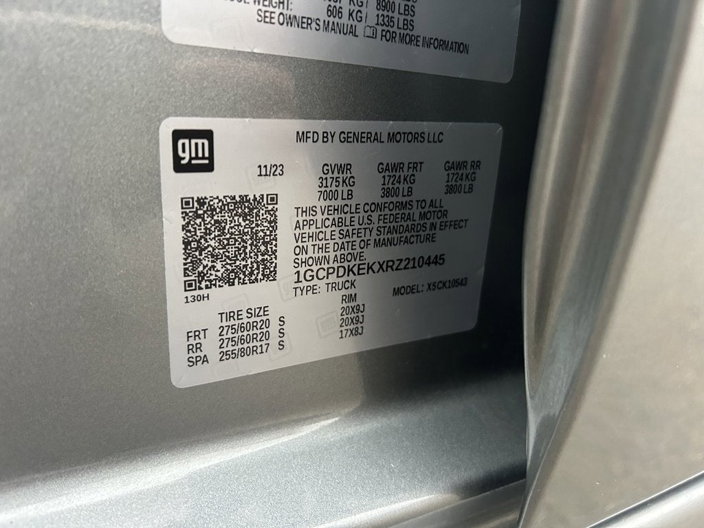 2024 Chevrolet Silverado 1500 LT (2FL)