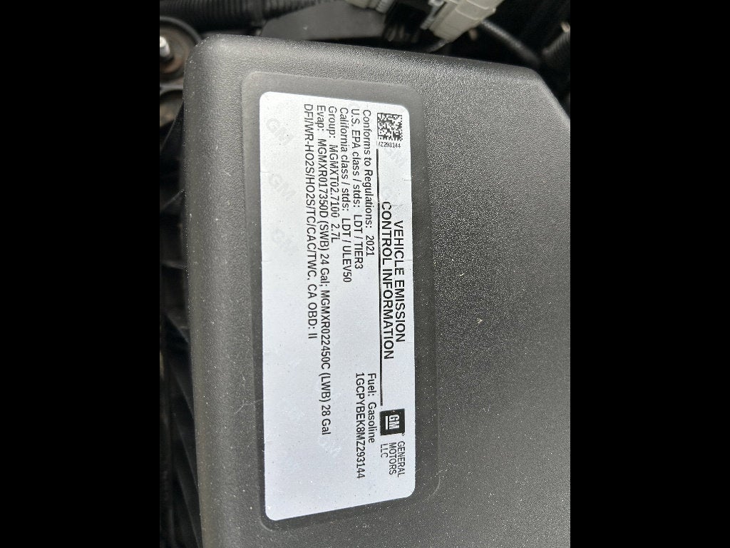 2021 Chevrolet Silverado 1500 Custom