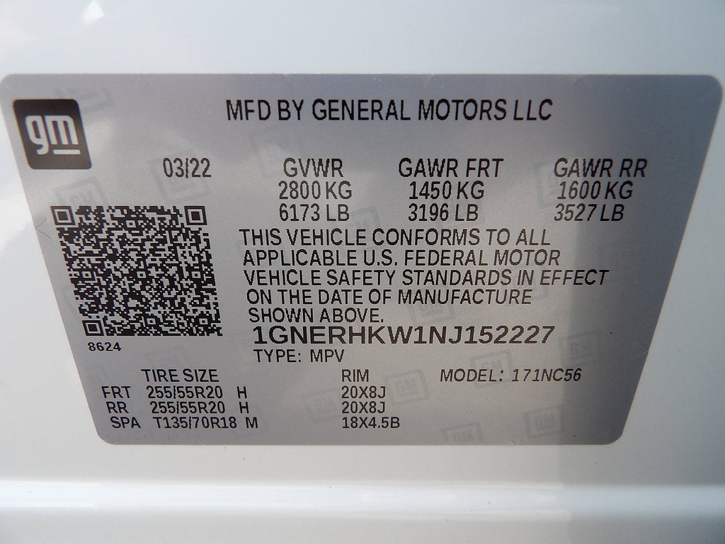 2022 Chevrolet Traverse LT Leather