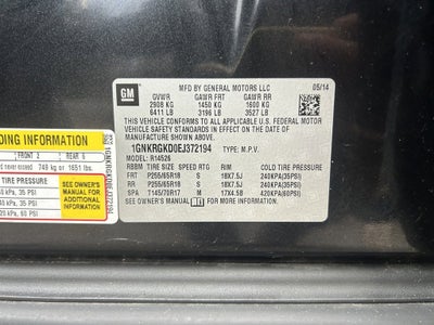 2014 Chevrolet Traverse LT