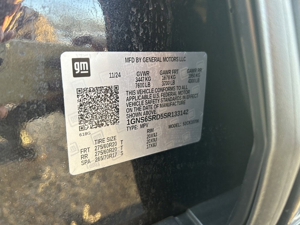 2025 Chevrolet Tahoe Premier