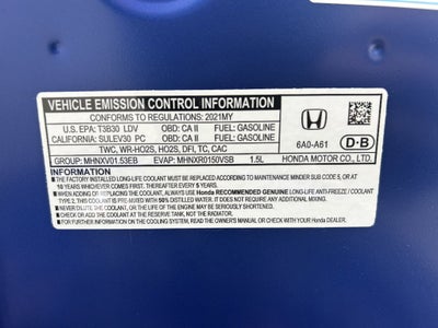 2021 Honda Accord Sport