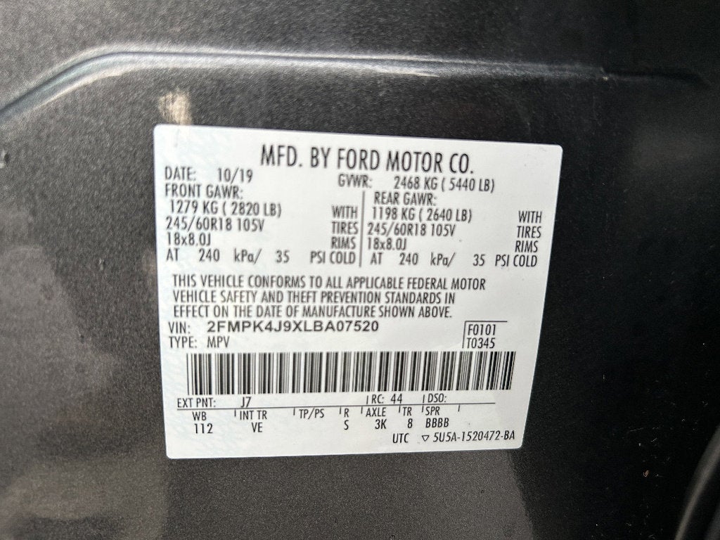 2020 Ford Edge SEL
