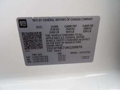 2022 Chevrolet Silverado 2500 HD LT