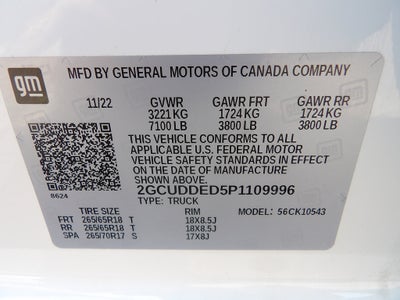 2023 Chevrolet Silverado 1500 LT
