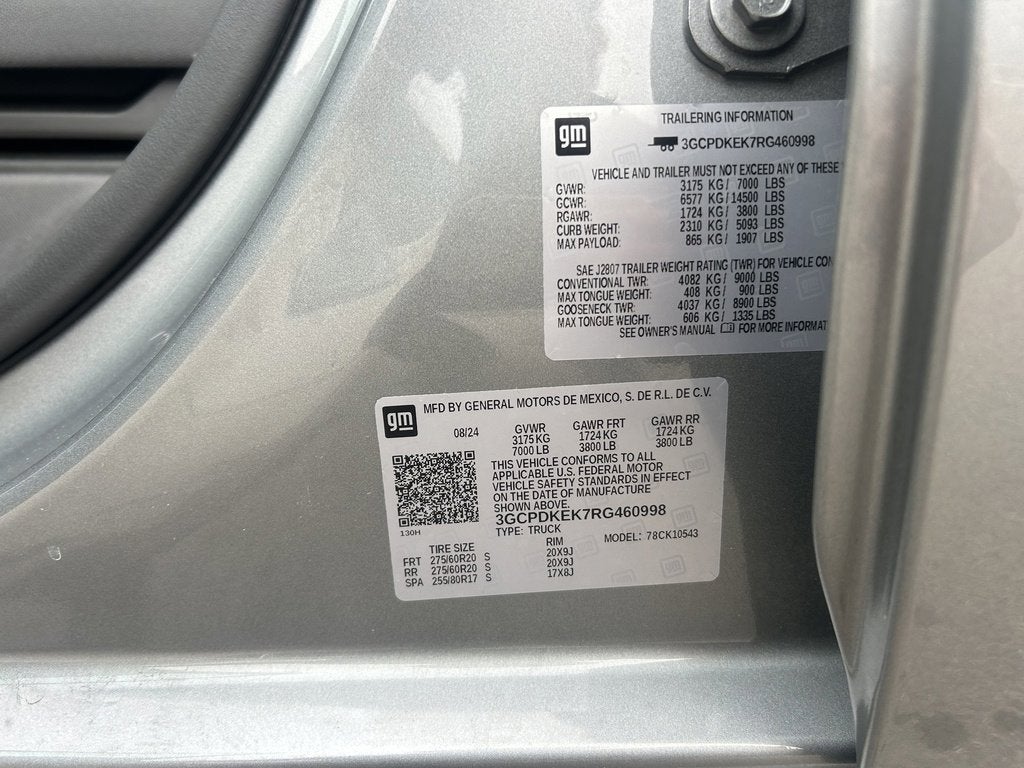 2024 Chevrolet Silverado 1500 LT (2FL)