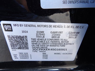 2025 Chevrolet Silverado 1500 LT (2FL)