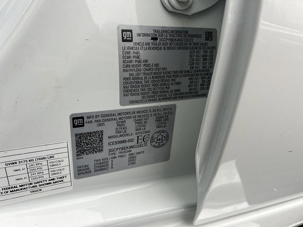 2022 Chevrolet Silverado 1500 LTD Custom