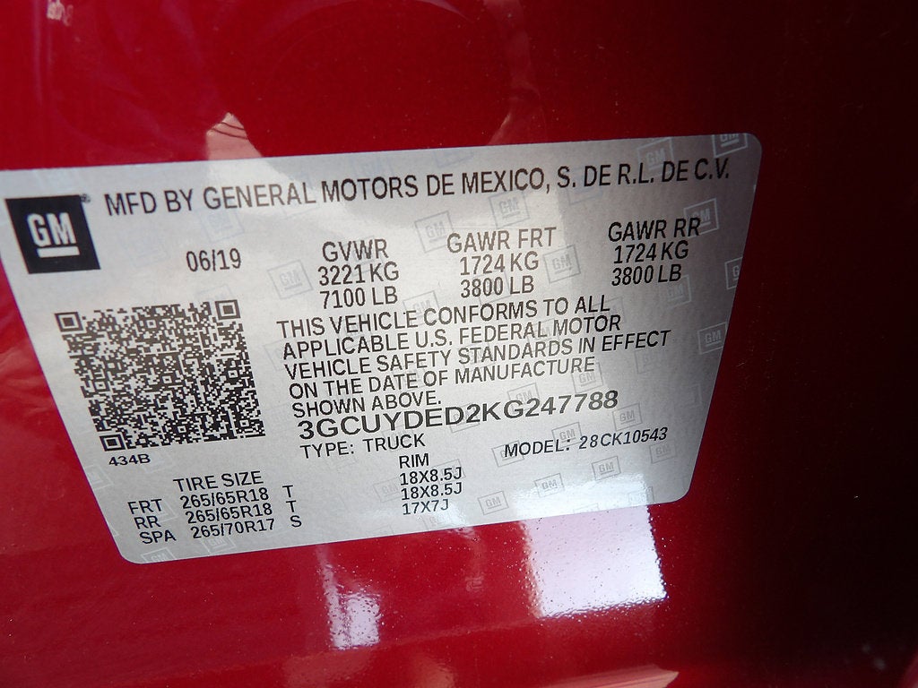 2019 Chevrolet Silverado 1500 LT