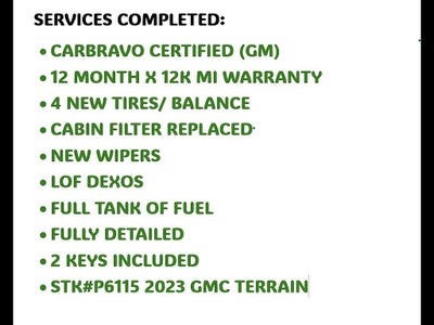 2023 GMC Terrain SLT
