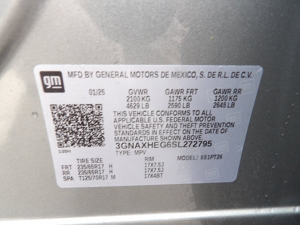 2025 Chevrolet Equinox LT