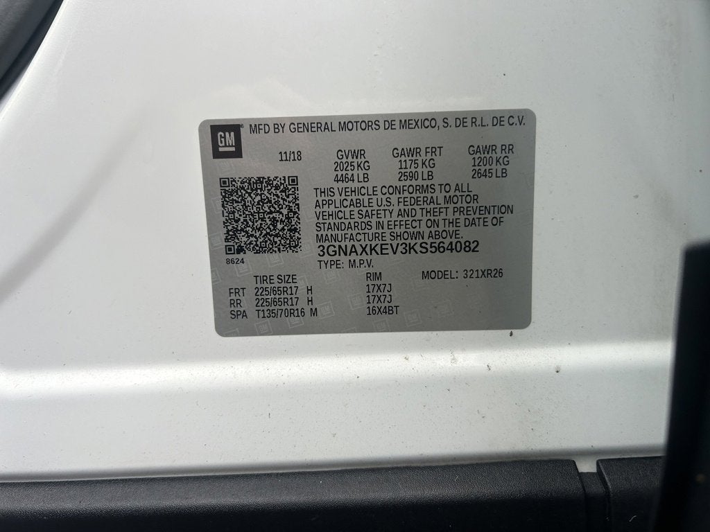 2019 Chevrolet Equinox LT