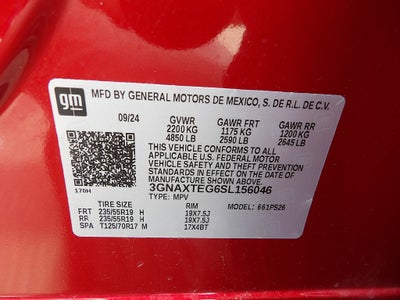 2025 Chevrolet Equinox RS