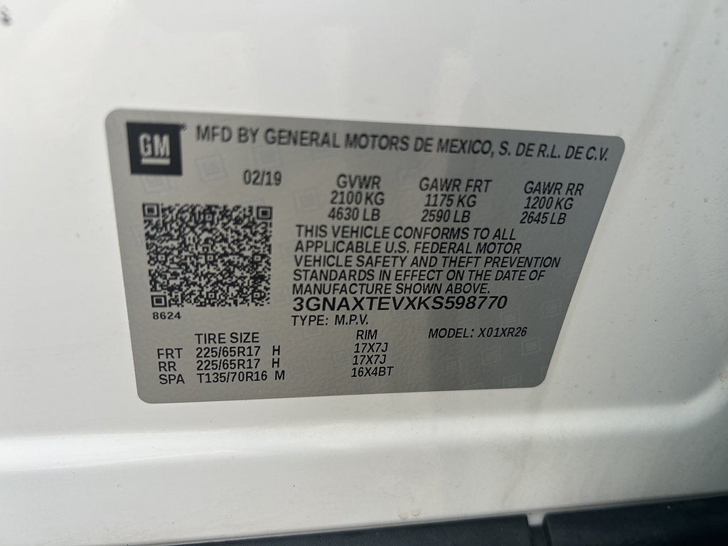 2019 Chevrolet Equinox LT