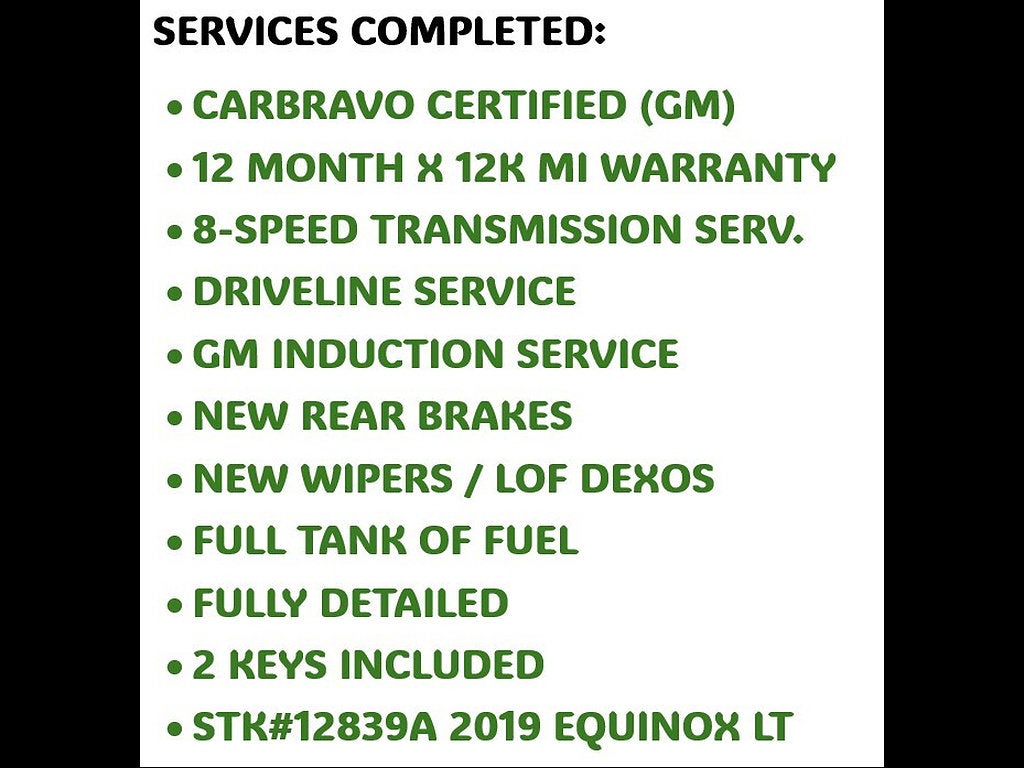 2019 Chevrolet Equinox LT