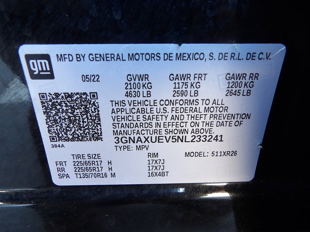 2022 Chevrolet Equinox LT
