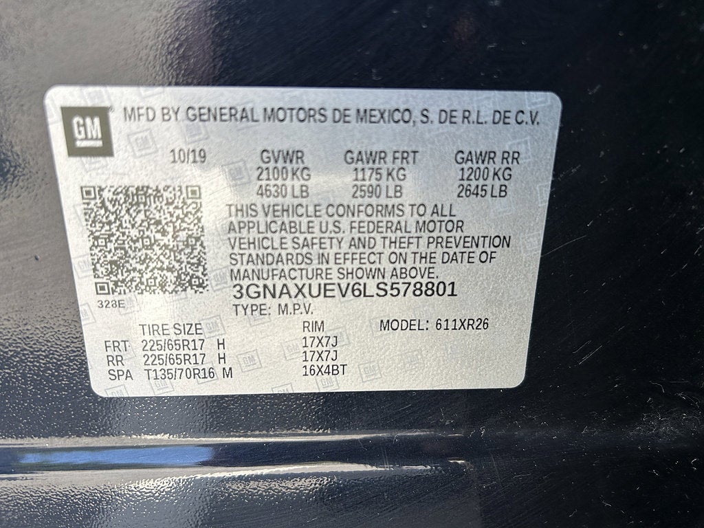 2020 Chevrolet Equinox LT