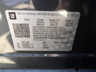 2019 Chevrolet Equinox LT
