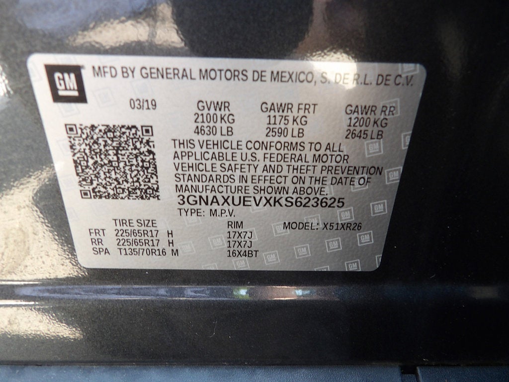 2019 Chevrolet Equinox LT