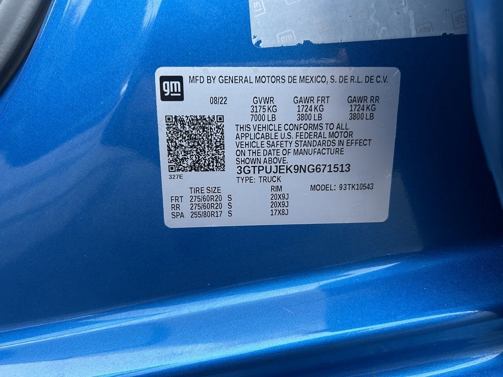 2022 GMC Sierra 1500 Elevation