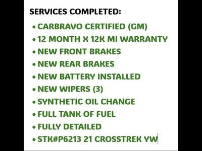 2021 Subaru Crosstrek Sport