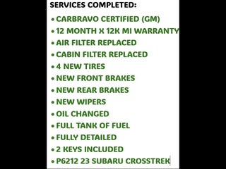 2023 Subaru Crosstrek Sport