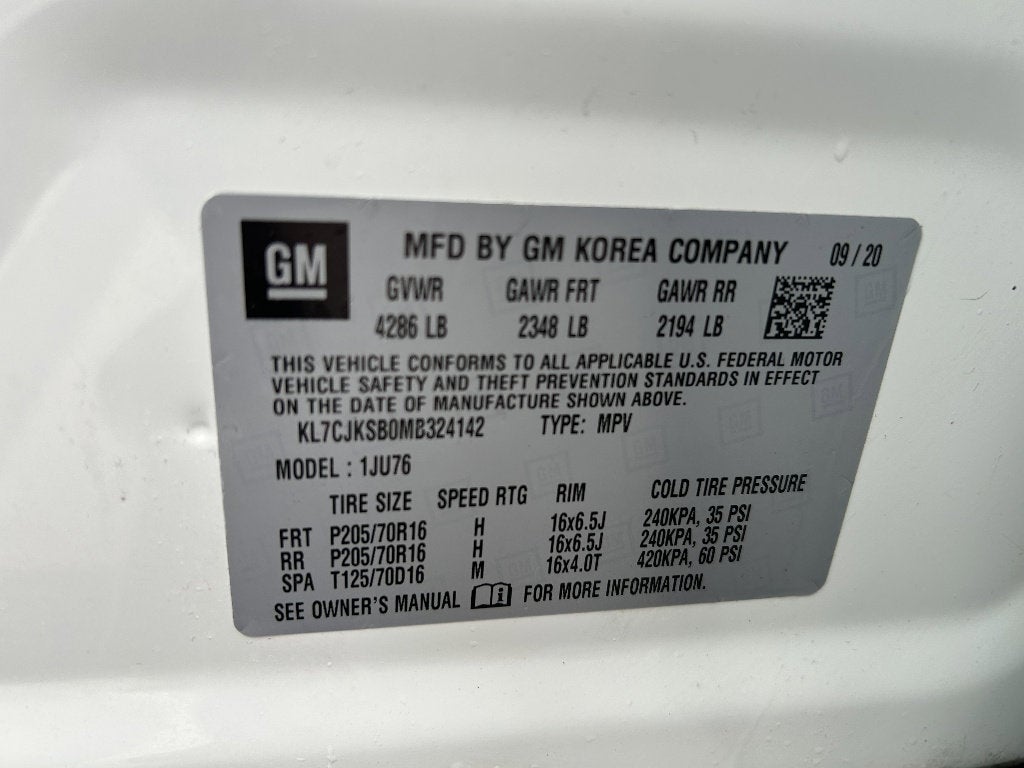 2021 Chevrolet Trax LS