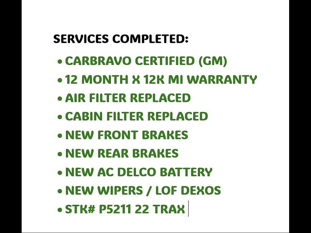 2022 Chevrolet Trax LS