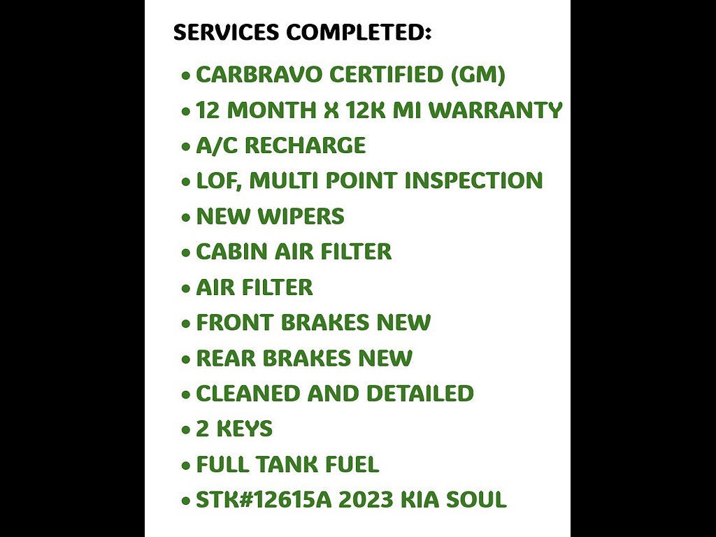 2023 Kia Soul LX