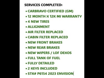 2023 Buick Envision Avenir