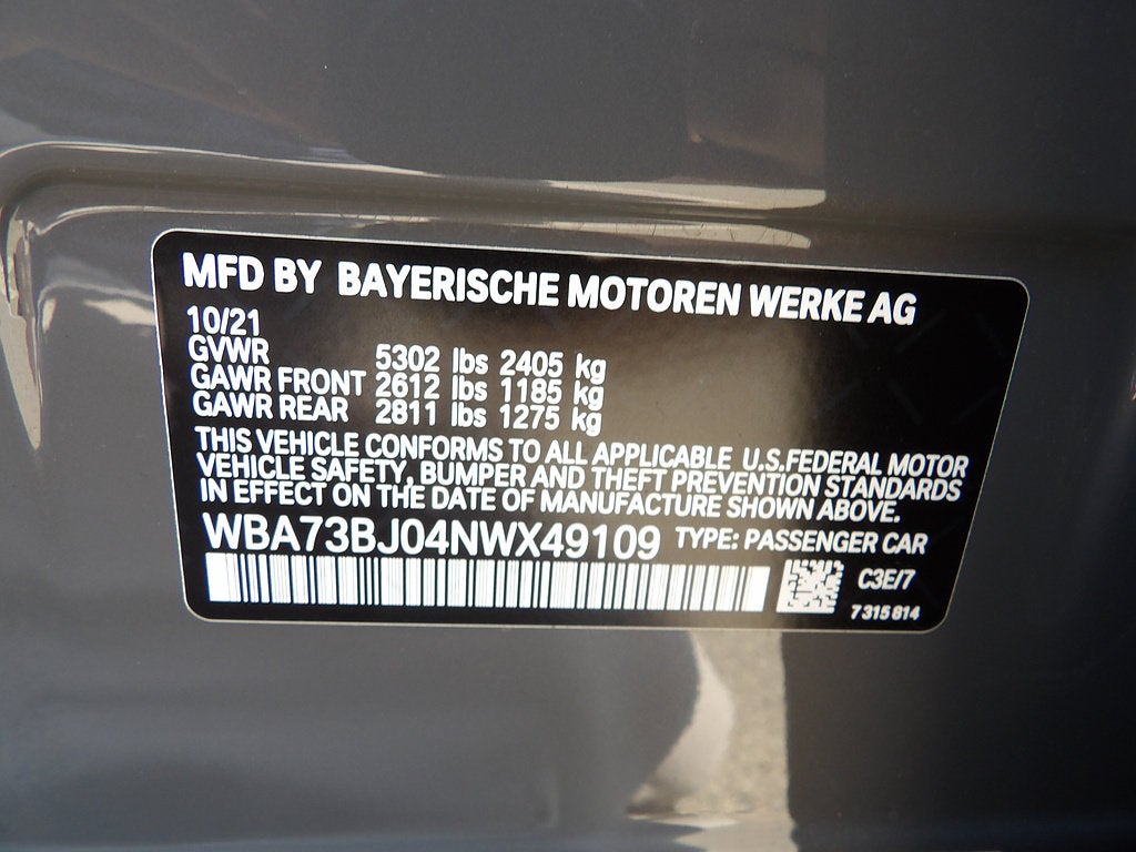 2022 BMW 540 i xDrive