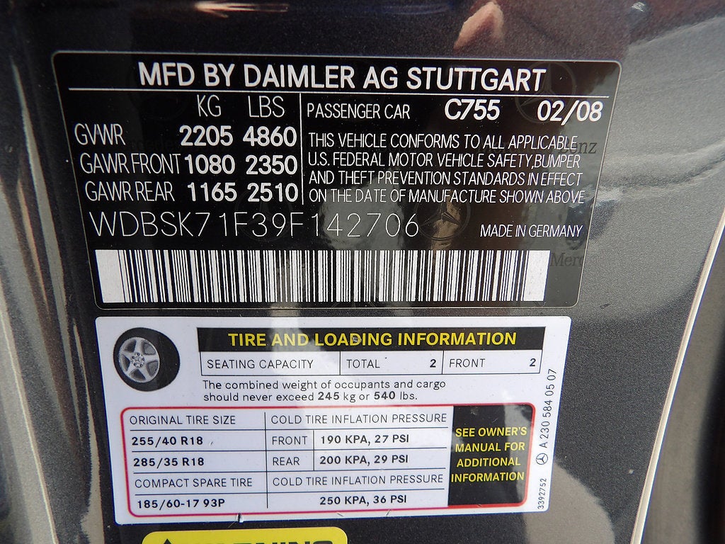 2009 Mercedes-Benz SL 550 V8