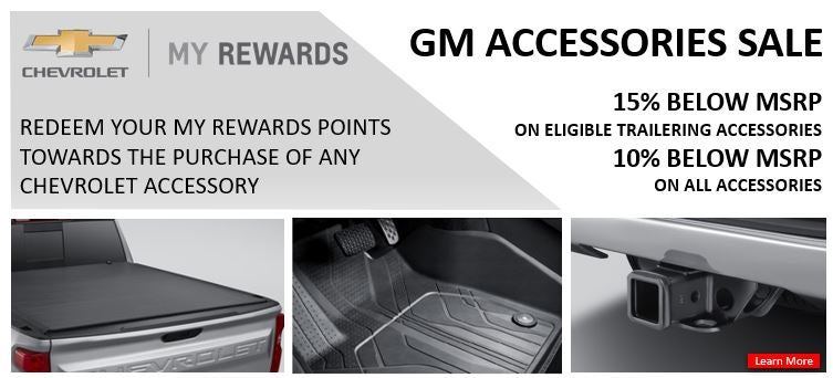 GM Accessories Sale